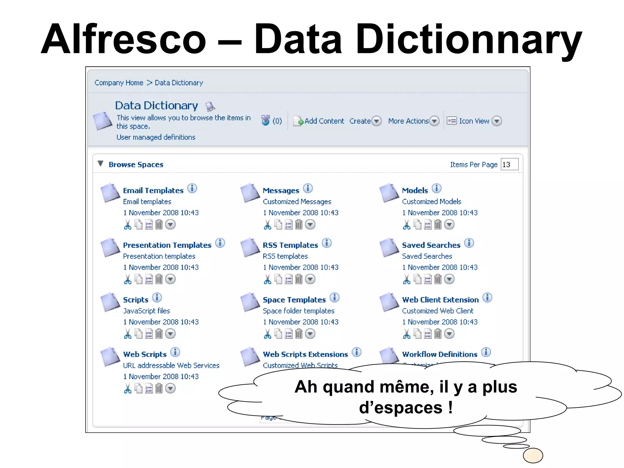 Alfresco - Présentation Alfresco 3 Enterprise