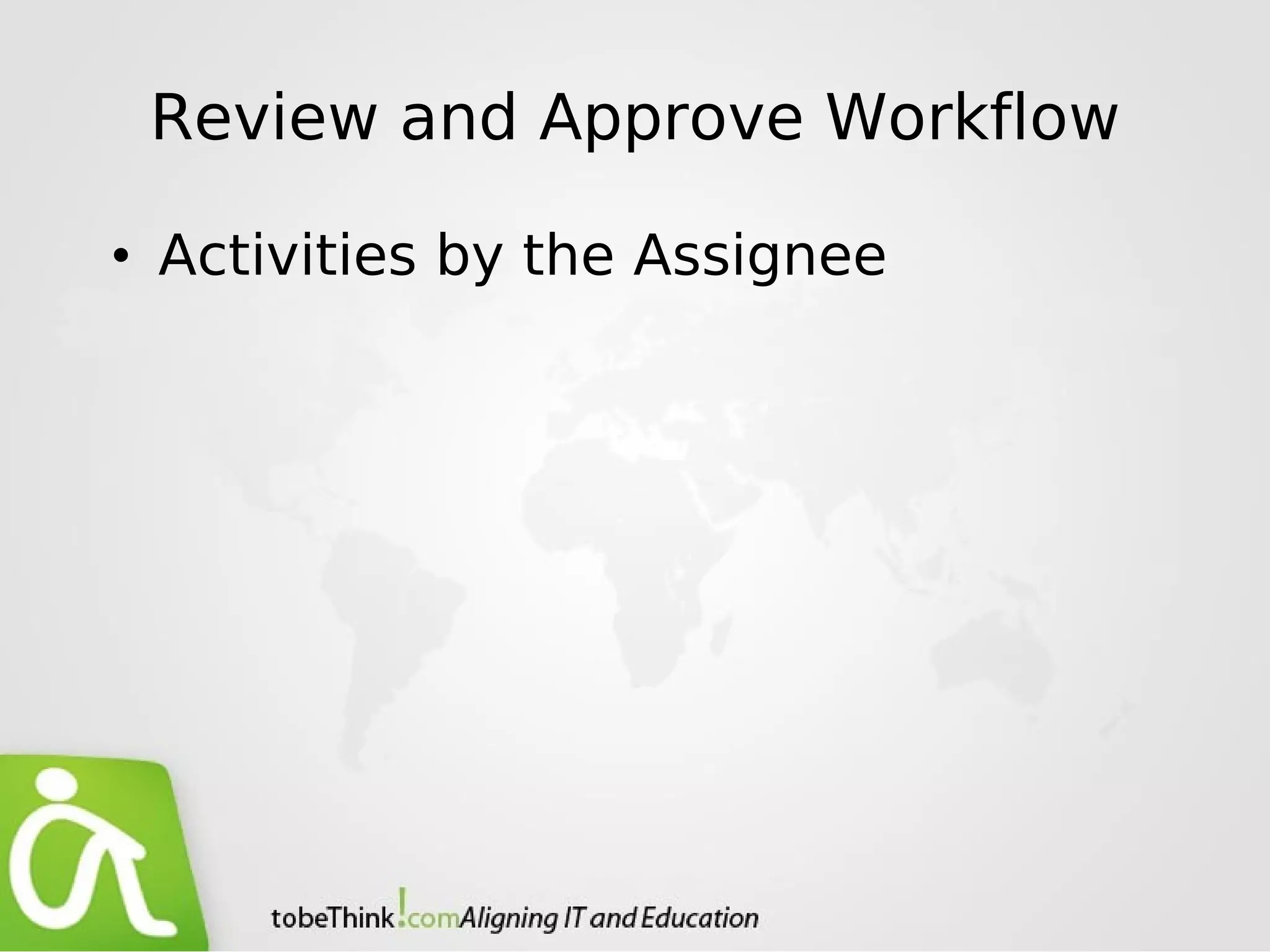Alfresco : Implementing Workflow
