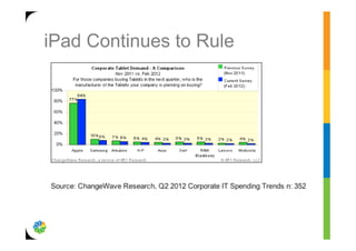 iPad Continues to Rule
 