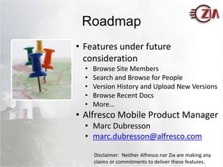 Alfresco mobile webinar 11 1-11