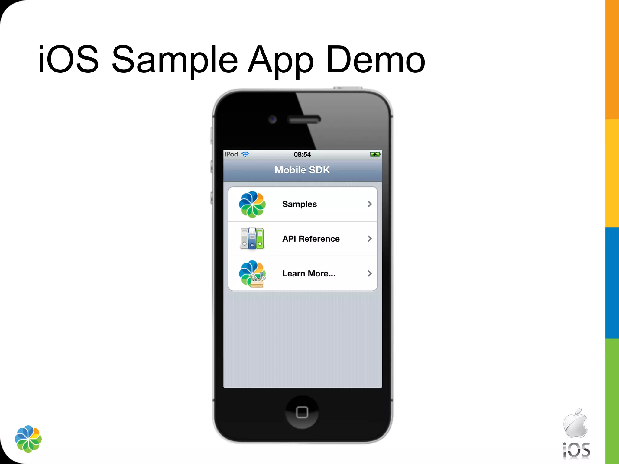 iOS Sample App Demo
 