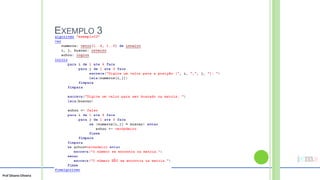 Prof Silvano Oliveira
EXEMPLO 3
 
