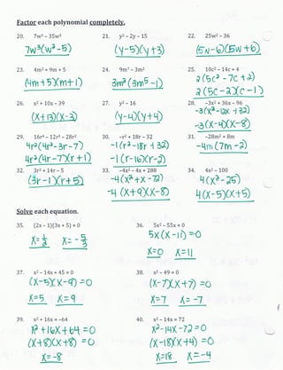 Alg1 Ch9 Review Pg2