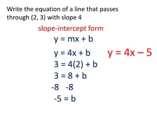 Alg1 lesson 5-6 day 1 (parallel lines)