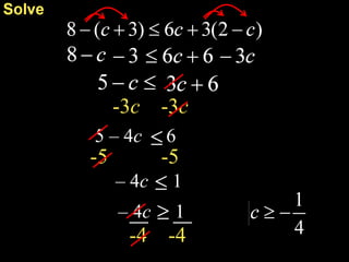 -3c -3c5 – 4c 6-5 -5– 4c 1– 4c 1-4 -4Example 3-4a
