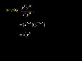 Simplify	Example 2-1a