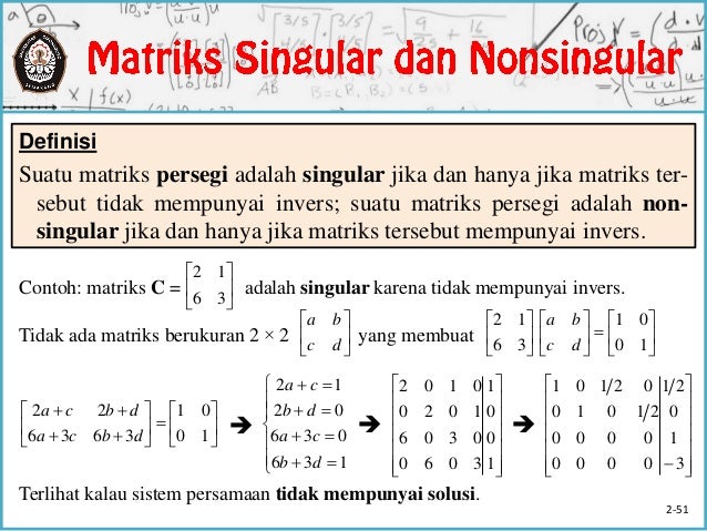 Linear Algebra - System of Linear Equation