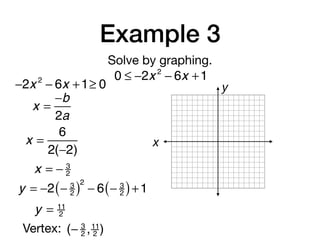 Algebra 2 Section 3 7