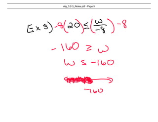 Alg 3.2-3 Notes