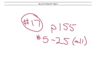 Alg 3.2-3 Notes