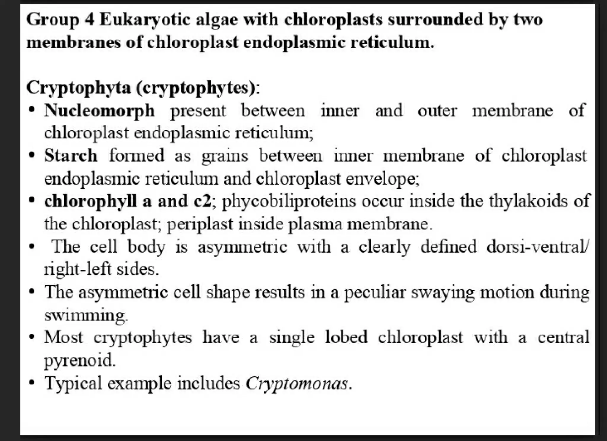 Algae and there classification based on different features, structure, biological systems.