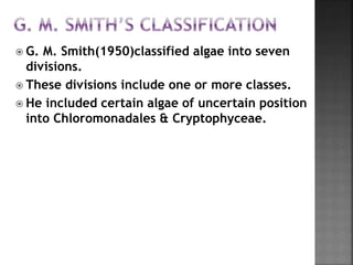 Smith Classification Algae-General-Characters.pptx