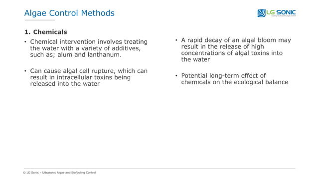Picture of Algae Control Methods | PPT