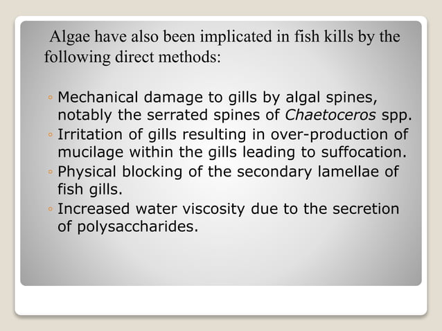 Algal toxins & its effects | PPTX