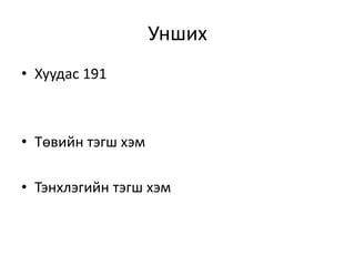 Унших
• Хуудас 191
• Төвийн тэгш хэм
• Тэнхлэгийн тэгш хэм
 