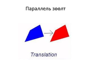 Параллель зөөлт
 