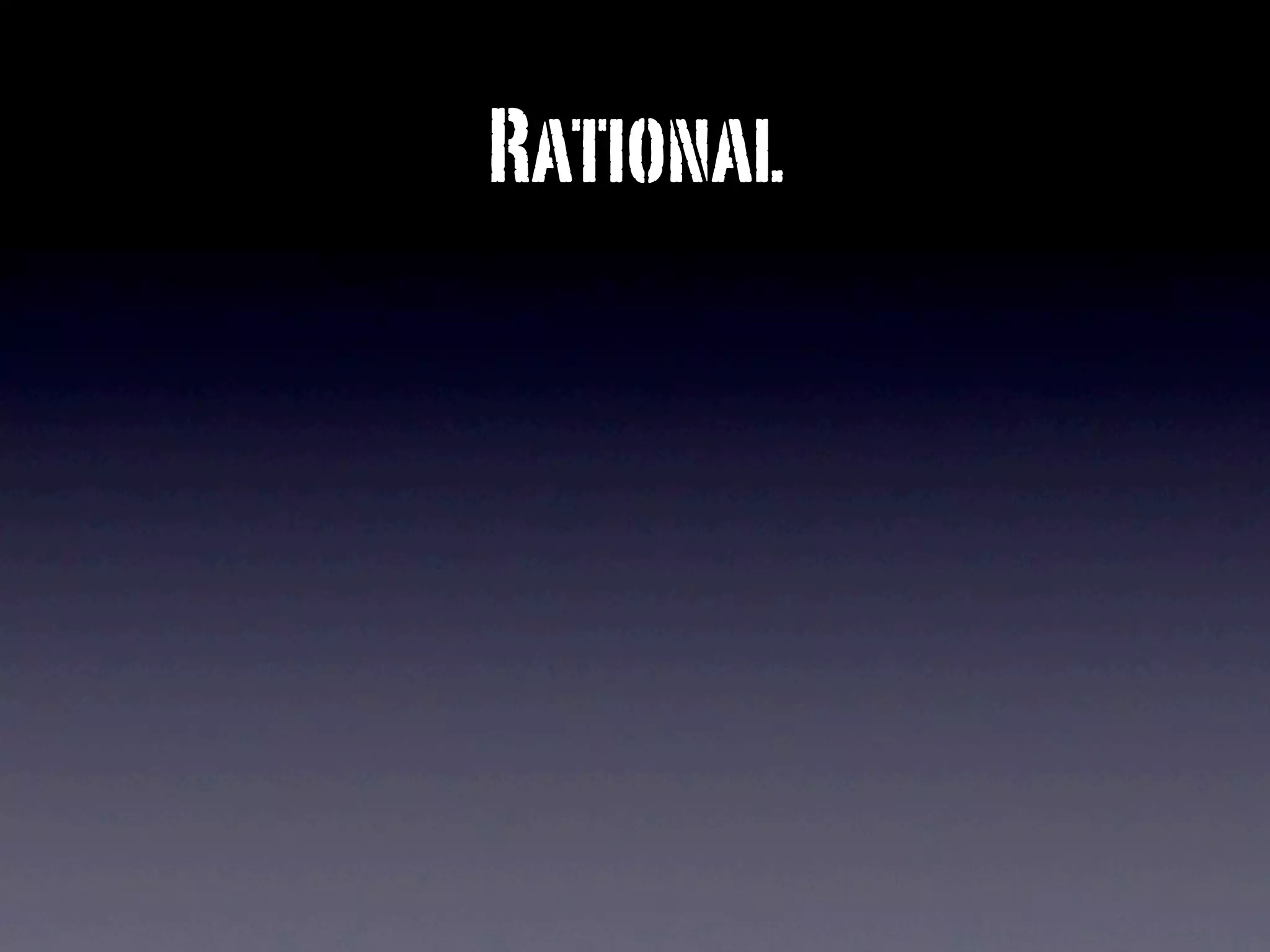 Rational
 