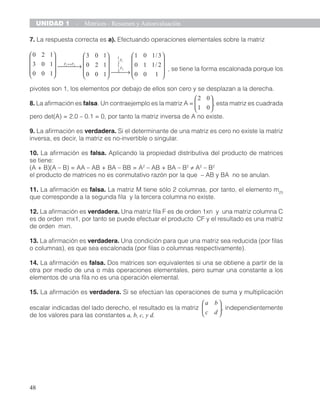 51
UNIDAD 2 - Sistema de Ecuaciones Lineales - Generalidades
2.1. GENERALIDADES
Definición: Se llama ECUACIÓN LINEAL con n...