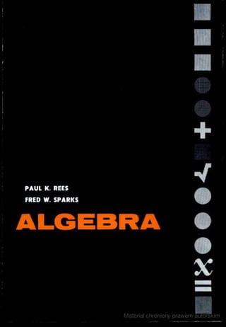 Algebra paulk.rees fredw.sparks (1)