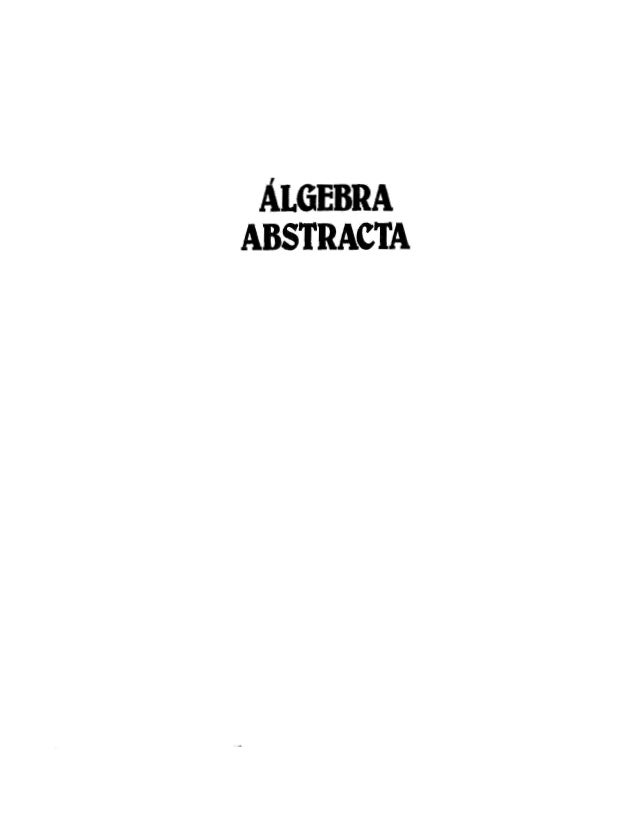 Abstract Algebra By I N Herstein