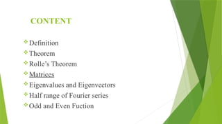 Algebra and calculus power point presentation | PPTX