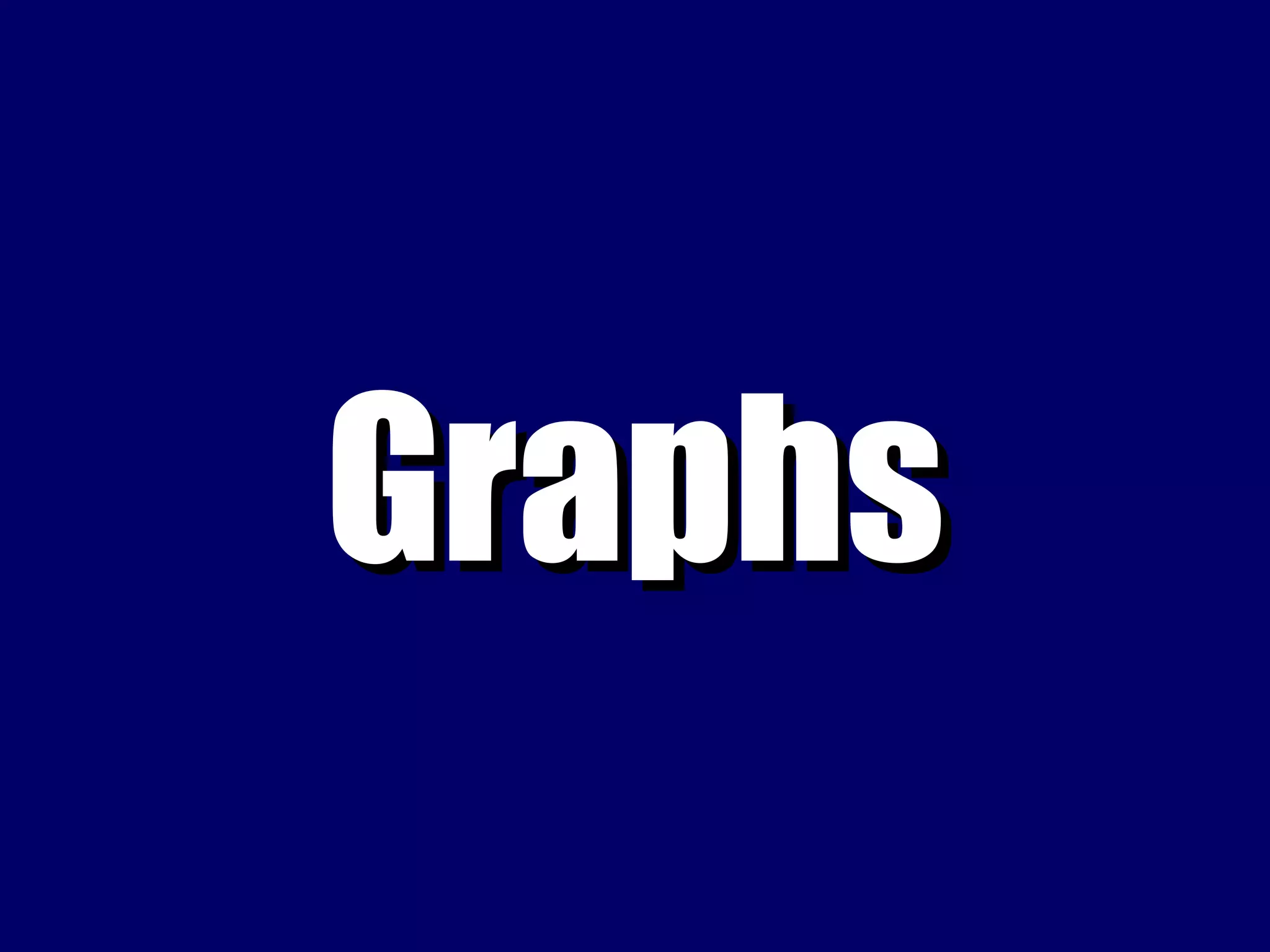 Graphs 