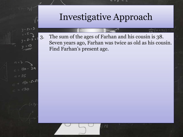 Algebra And Formulas Pptx