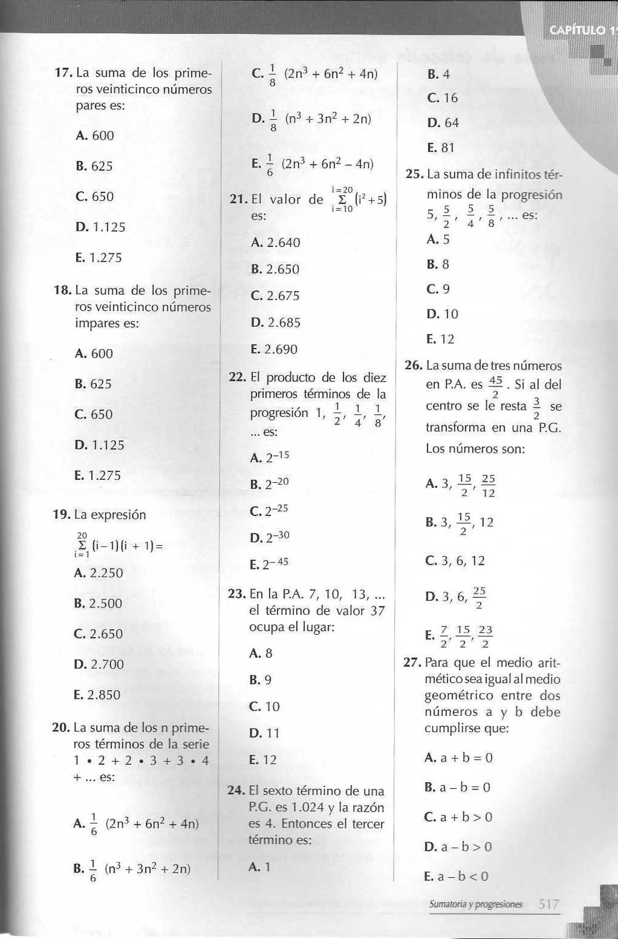 ÁLGEBRA PARA DUMMIES