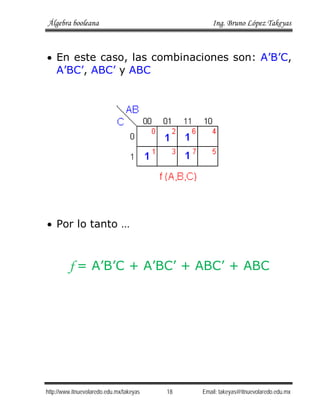 Algebra booleana 1-1 | PDF