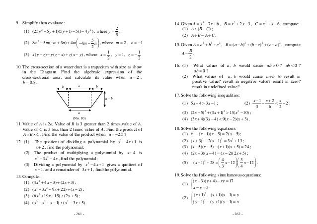Algebra 6
