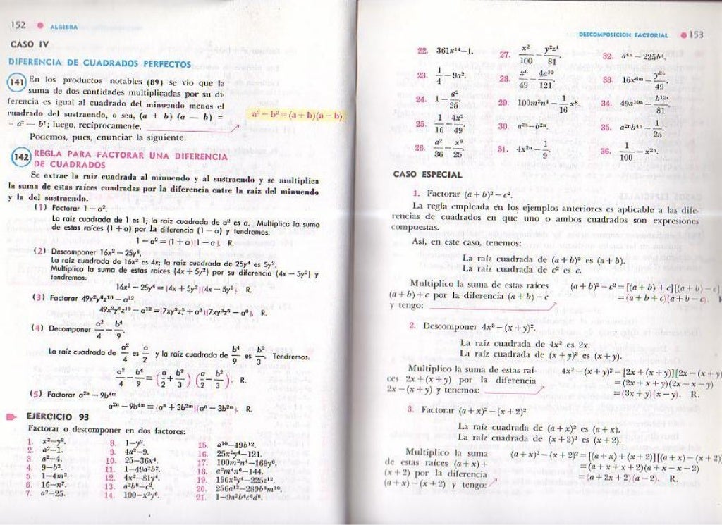 Algebra de baldor