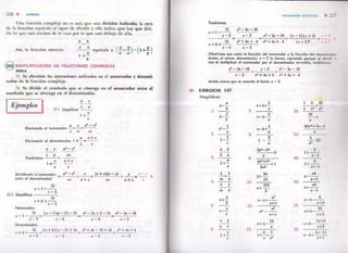Algebra de baldor