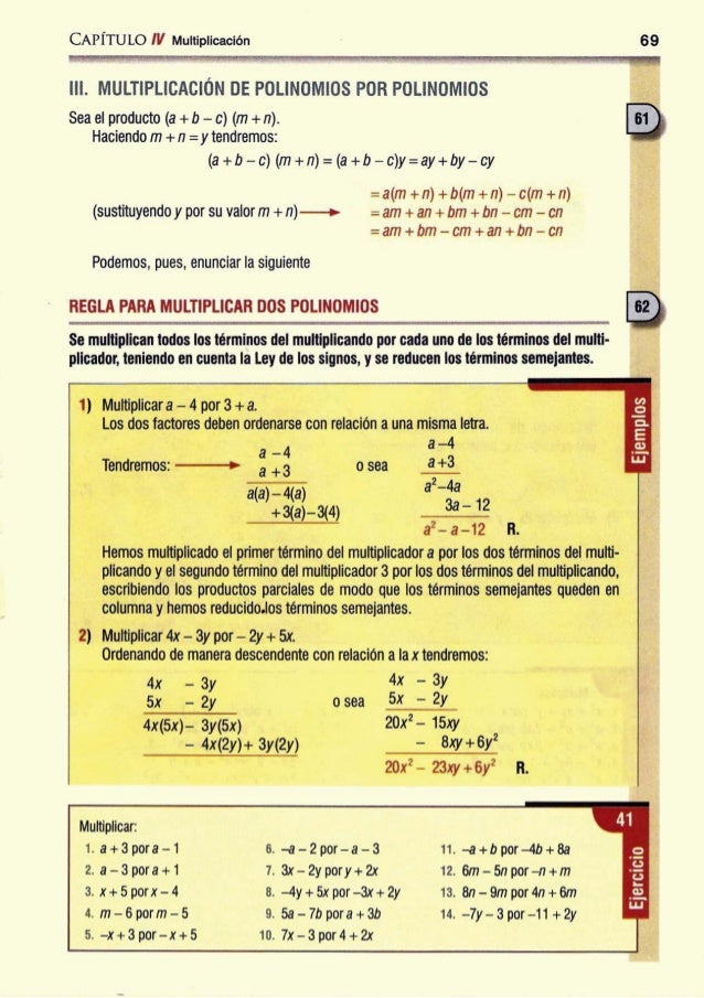 Algebra De Baldor