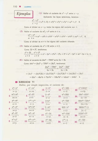 Algebra de baldor d