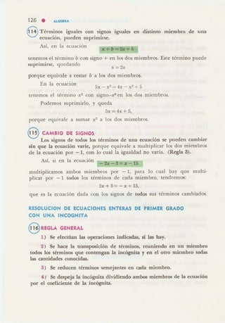 Algebra de baldor d