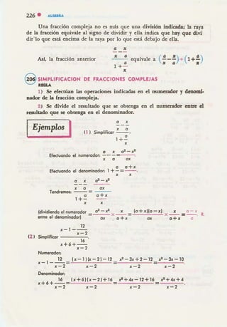 Algebra de baldor d