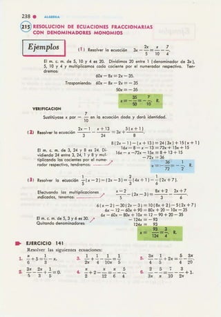 Algebra de baldor d