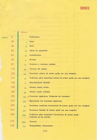 Algebra de baldor d