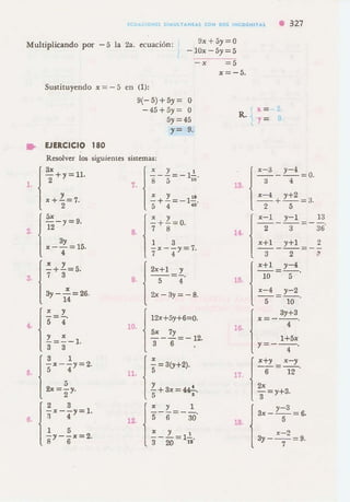 Algebra de baldor d