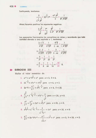 Algebra de baldor d