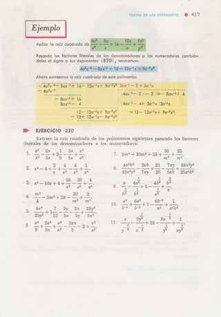 Algebra de baldor d