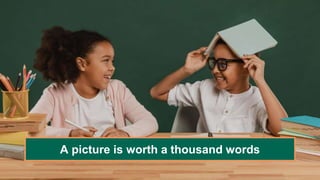 A picture is worth a thousand words
 