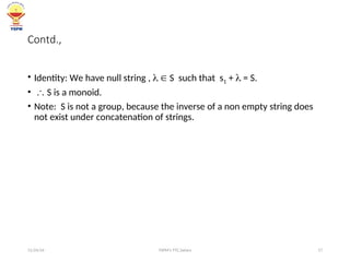 Algebraic-Structures with one operation as well as two operations and ...