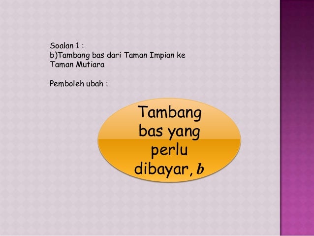 Algebraic expression