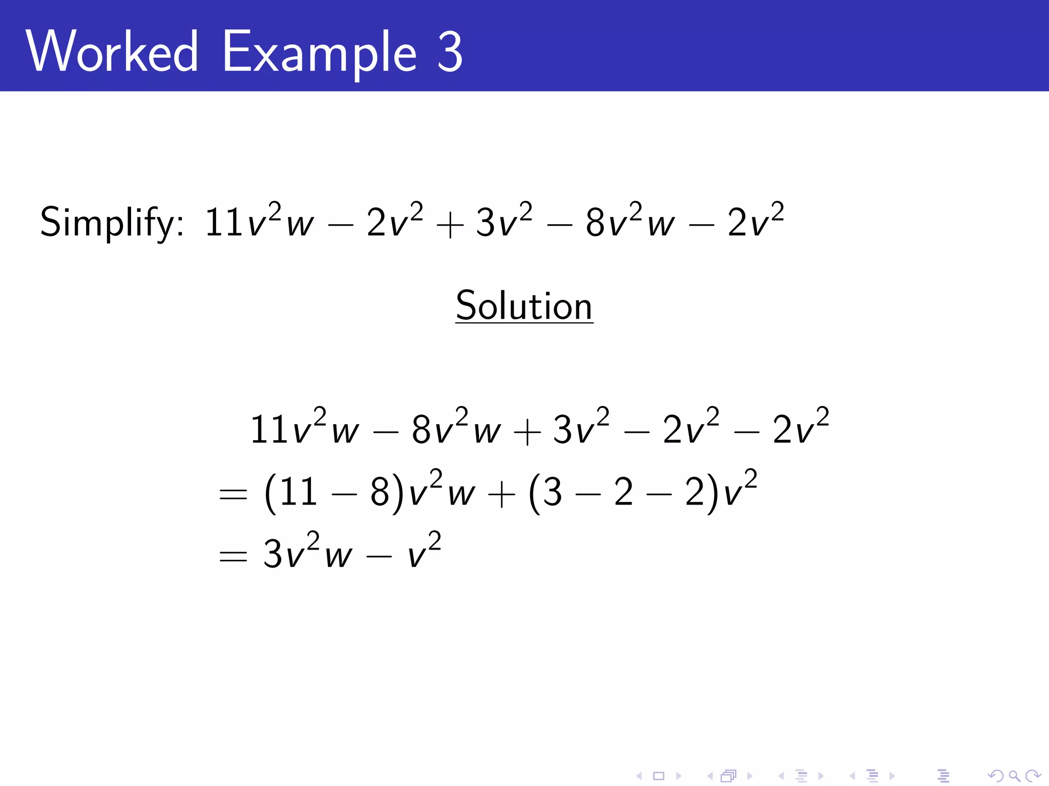 Algebraic Expression