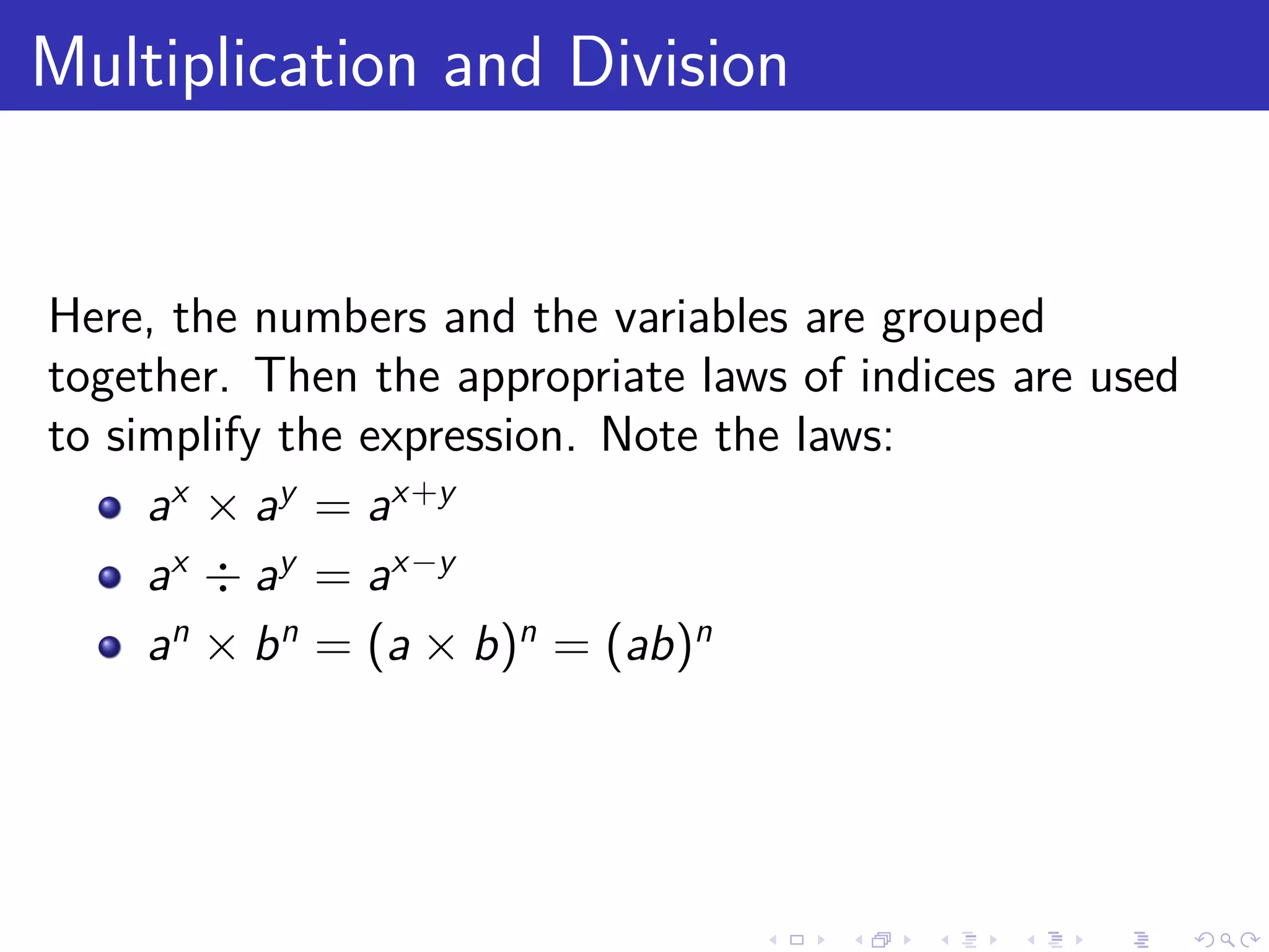 Algebraic Expression