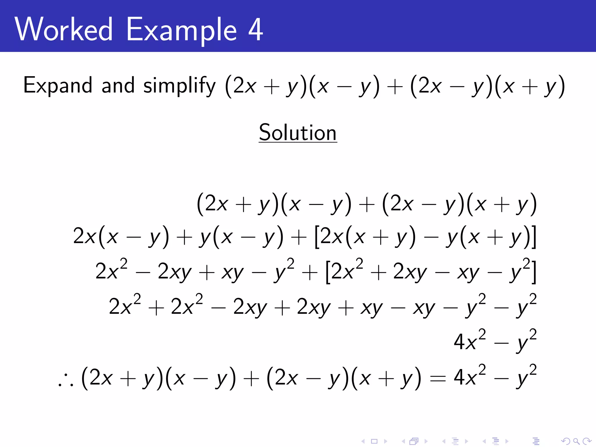 Algebraic Expression