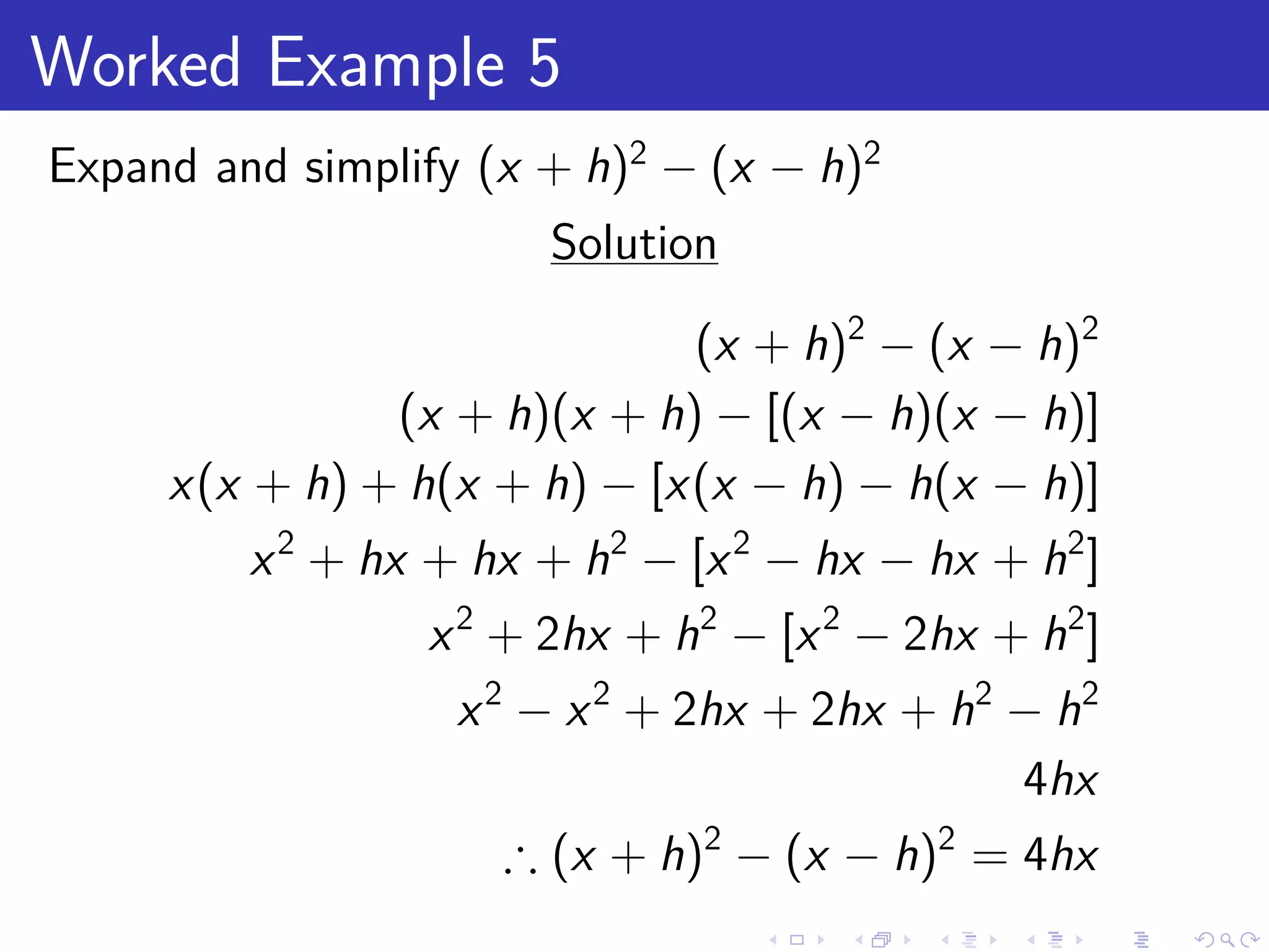 Algebraic Expression
