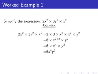 Algebraic Expression