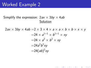 Algebraic Expression